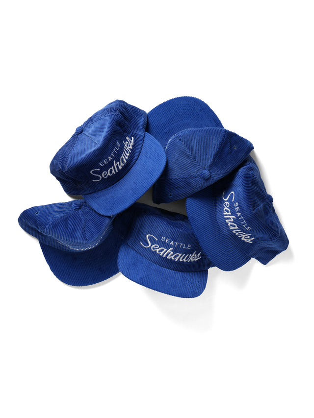 1988 Sports Specialties “Seattle Seahawks” Corduroy Snapback Hats