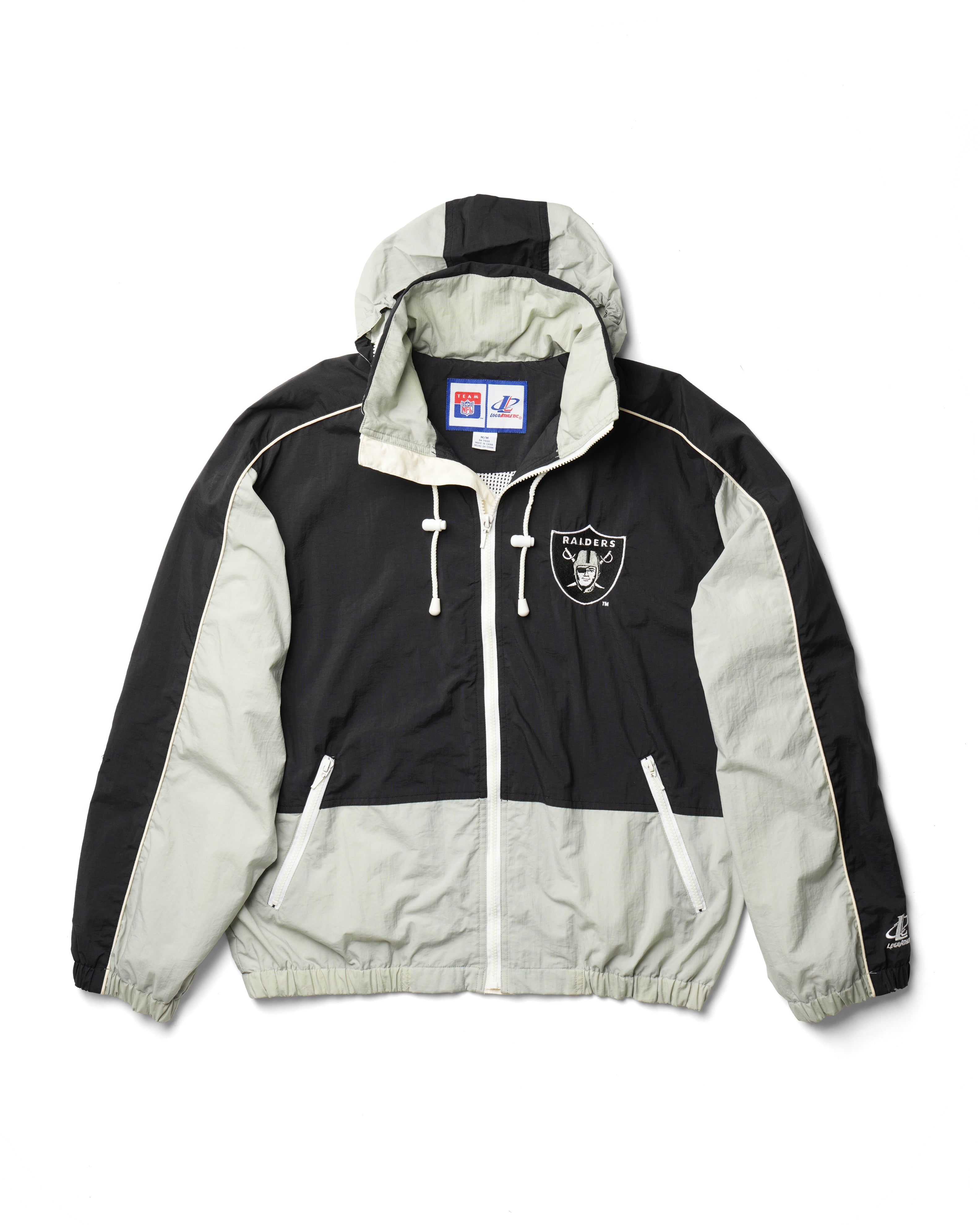 1994 Logo Athletic “Oakland Raiders” Windbreaker Jacket
