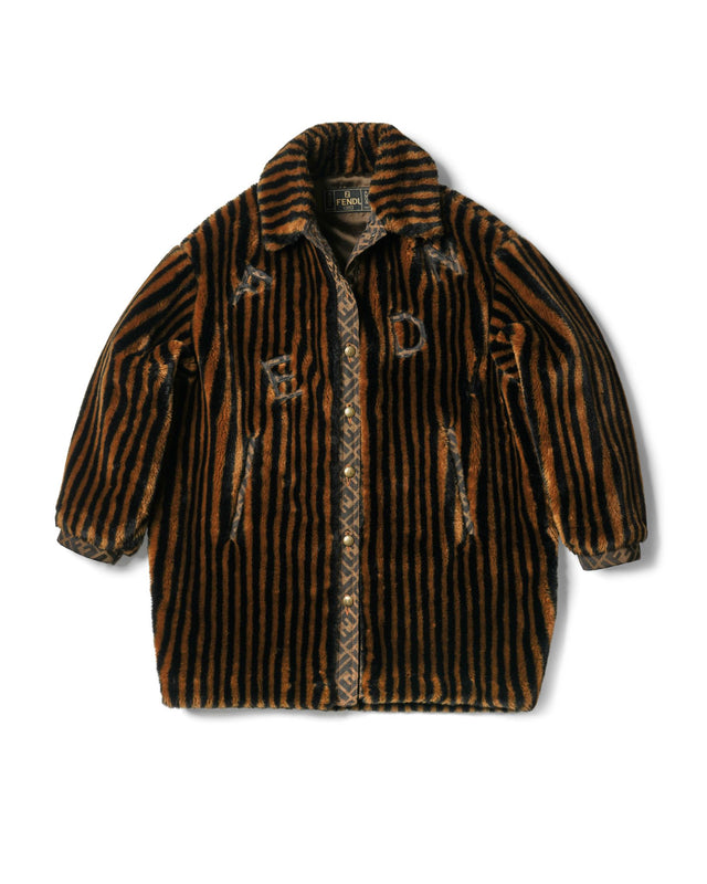 1995 Fendi “Zucca” Fur Coat