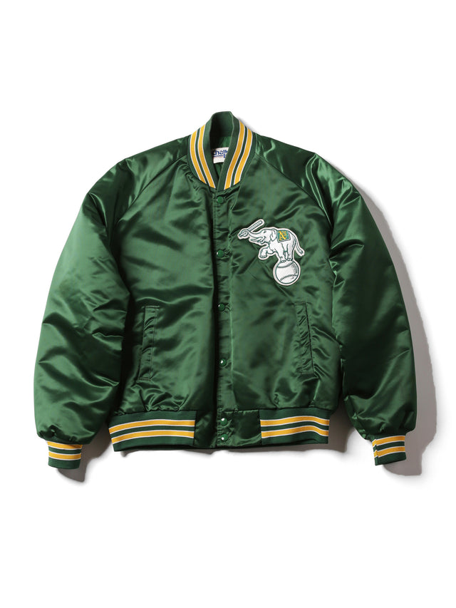 1986 CHALKLINE “OAKLAND ATHLETICS” SATIN JACKET