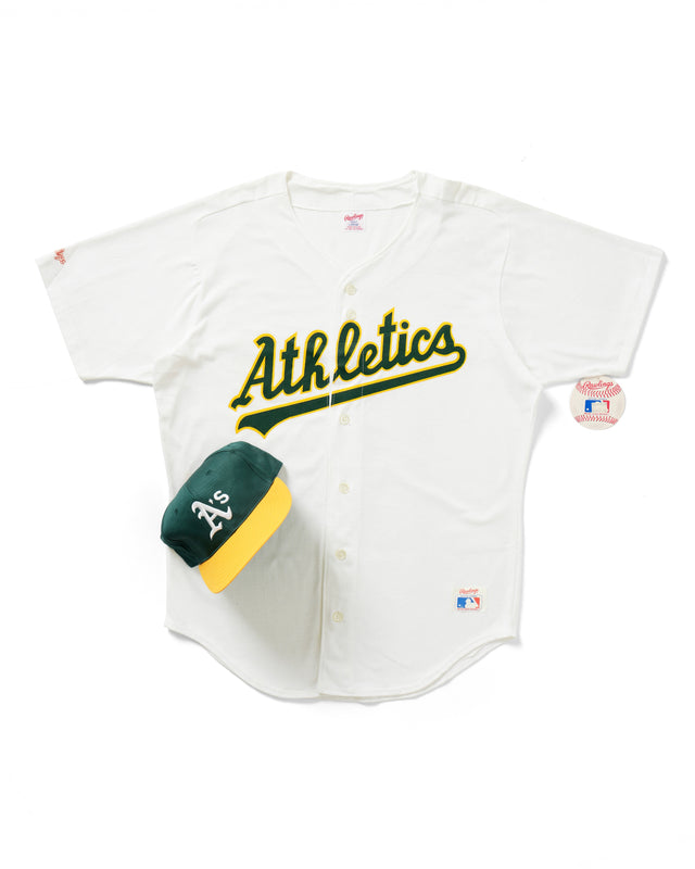1988 Rawlings “Athletics” Baseball Jersey + Snapback