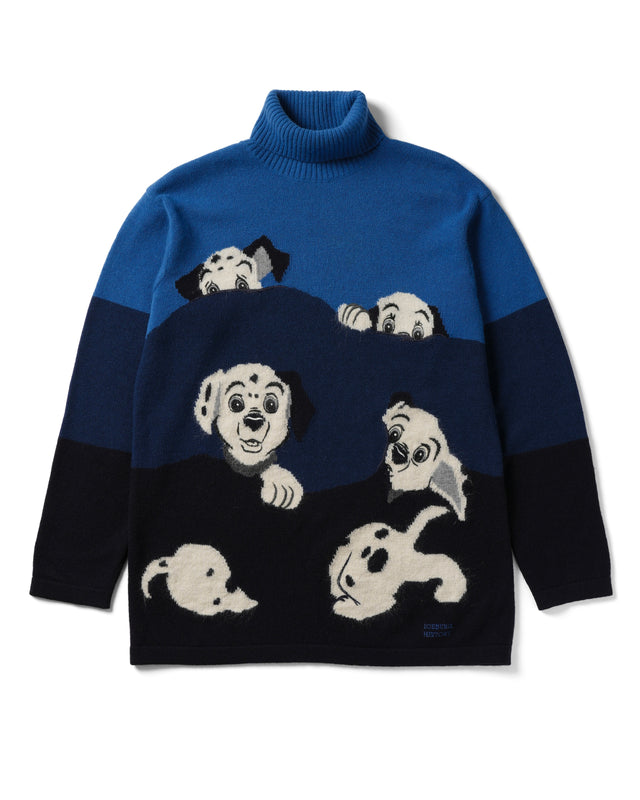 1997 Iceberg “101 Dalmatians” Turtleneck Sweater