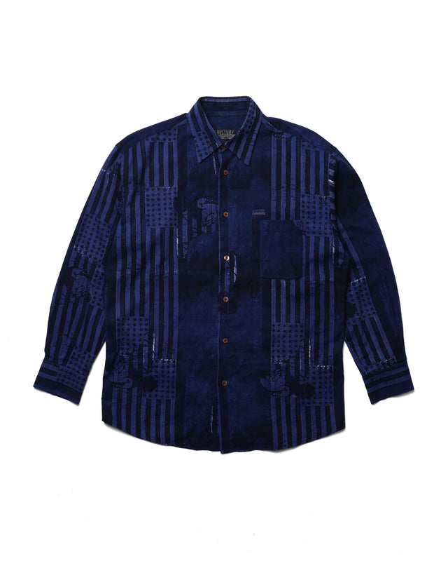 1998 Iceberg “Fantasia Mickey” Button Up