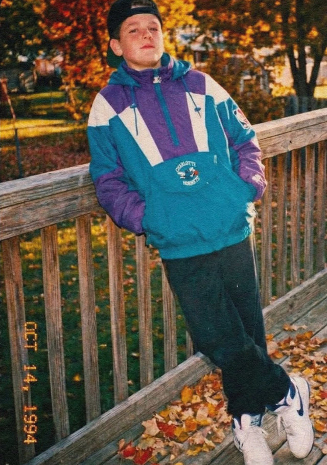 1991 Starter “Charlotte Hornets” Pullover Jacket