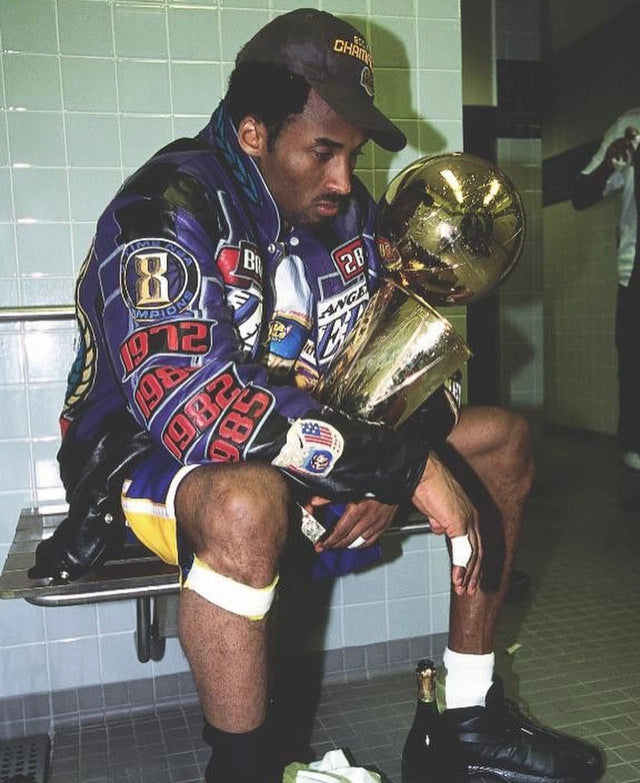 2001 Jeff Hamilton “Lakers” Back 2 Back NBA Champions Leather Jacket