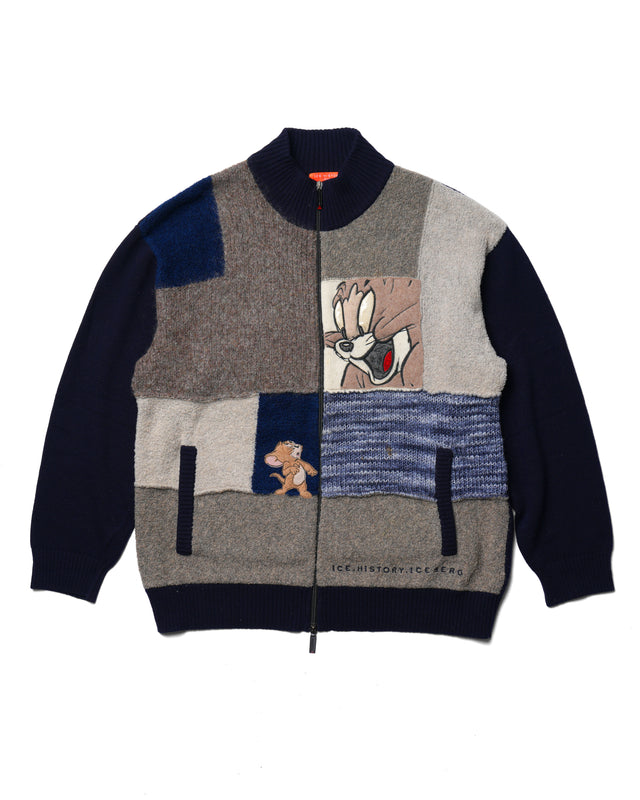 2000 Iceberg “Tom & Jerry” Knit Jacket