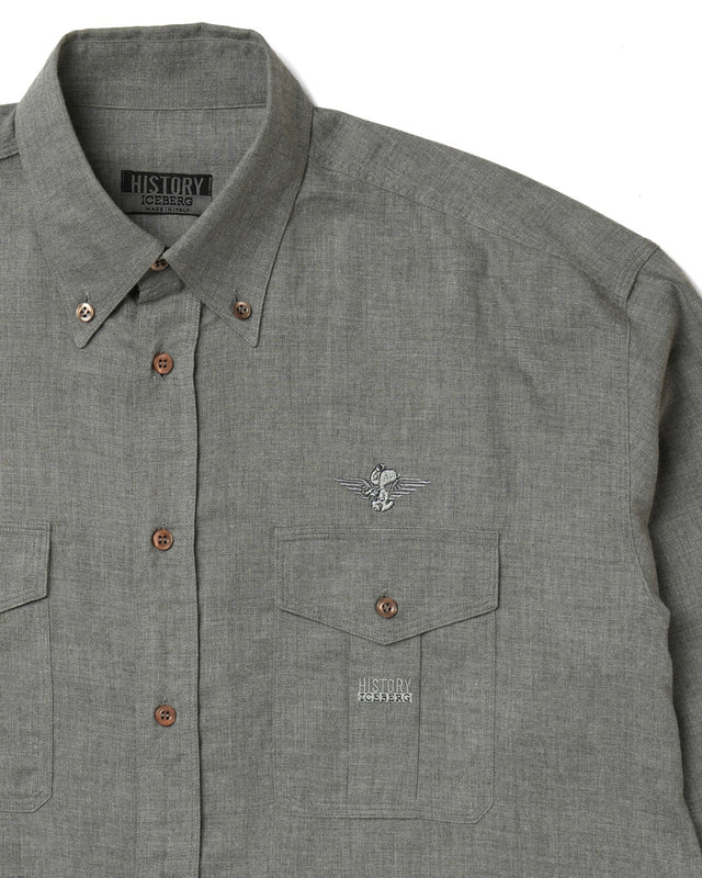 1998 Iceberg “Flying Ace Snoopy” Button Up