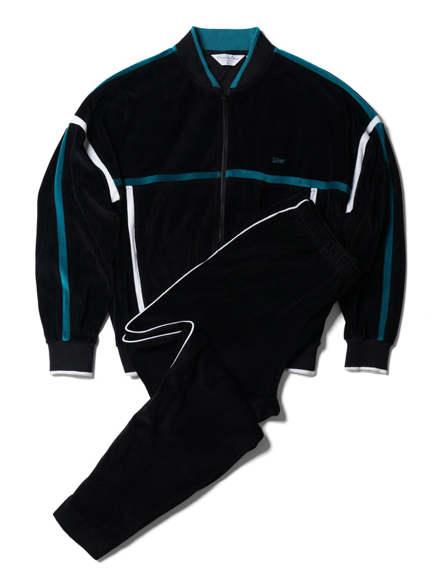 1986 Christian Dior Velour Tracksuit