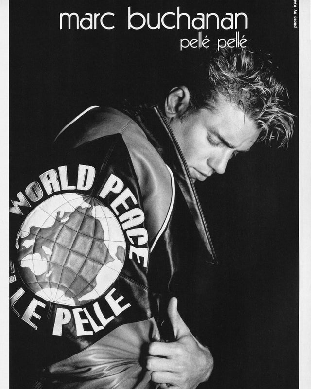 1991 Pelle Pelle “World Peace” Leather Jacket