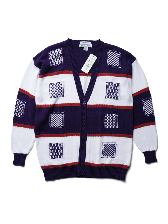 1992 Izod “Club” Cardigan