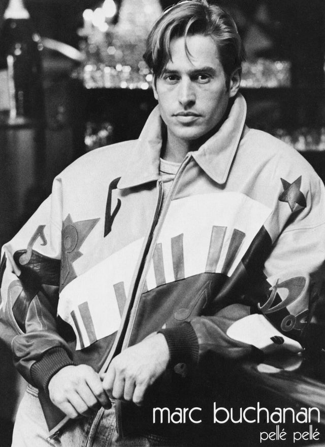 1993 Pelle Pelle “Music” Leather Jacket