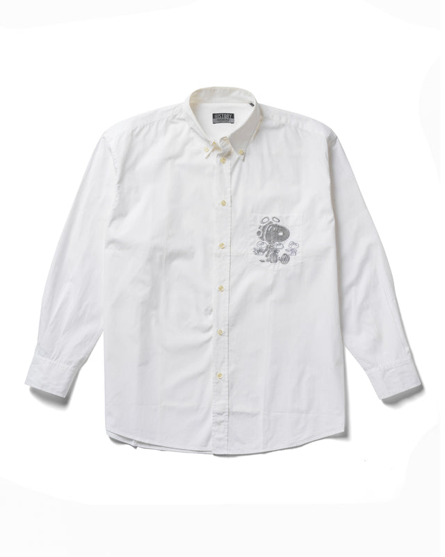 1998 Iceberg “Flying Ace Snoopy” Button Up