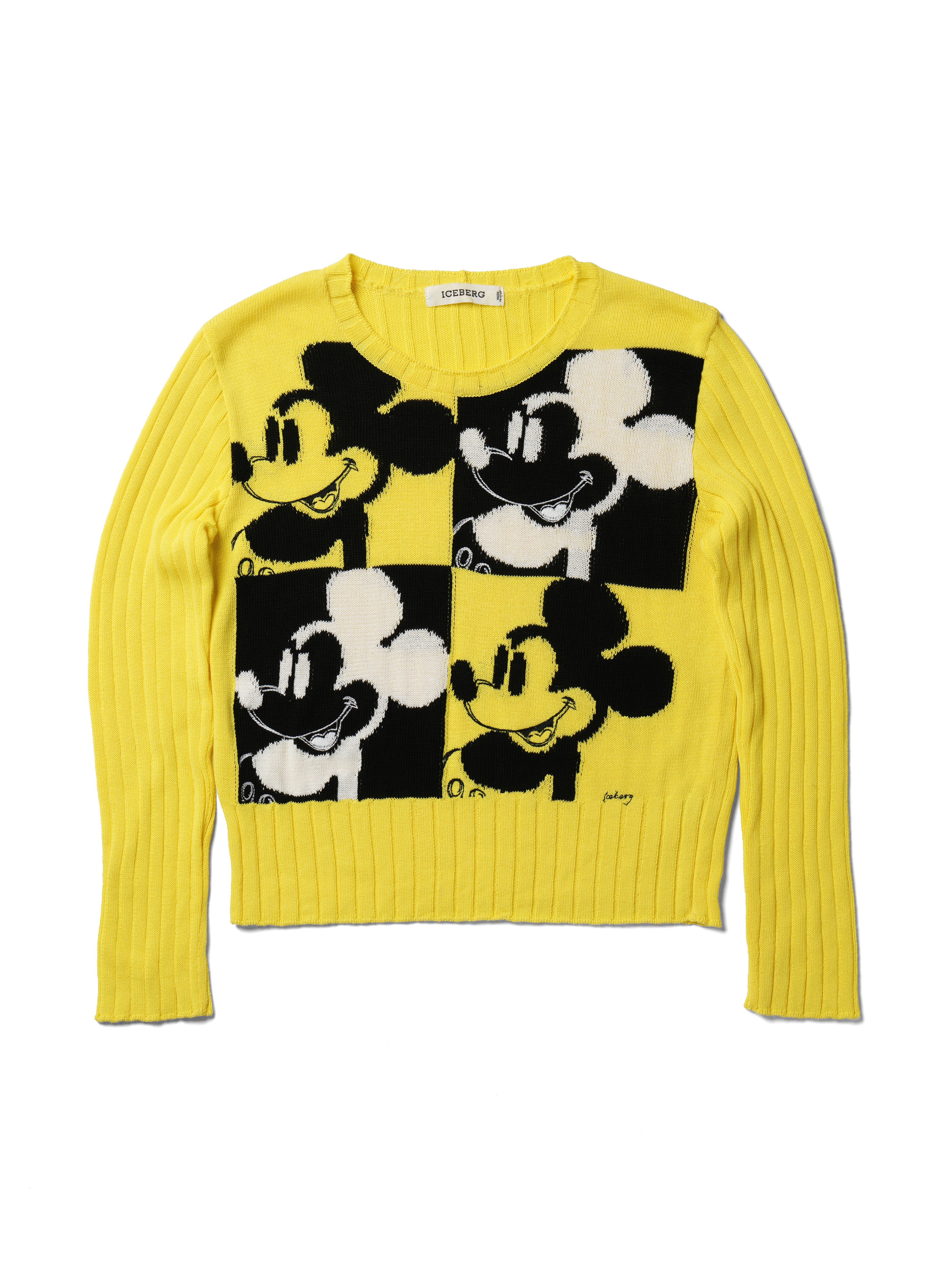 Iceberg mickey mouse sweater best sale