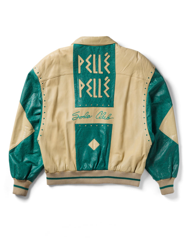 1991 Pelle Pelle “Soda Club” Leather Jacket