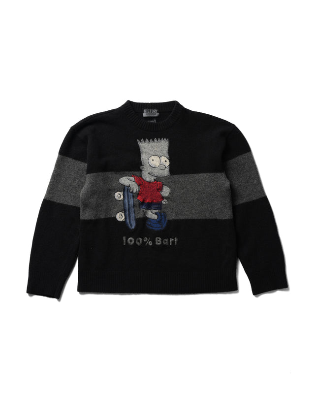 1998 Iceberg “Skateboard Bart” Sweater
