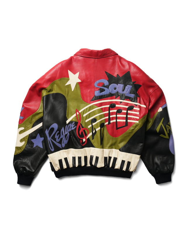 1993 Pelle Pelle “Music” Leather Jacket