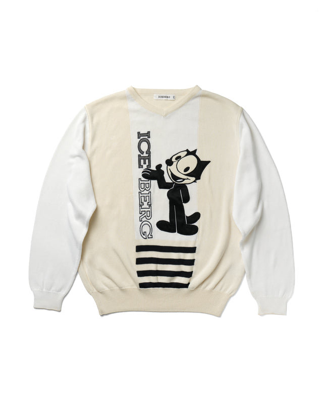 1996 Iceberg “Felix The Cat” Sweater