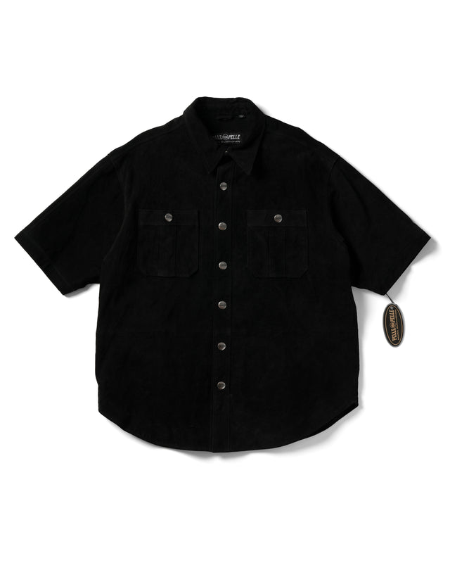 1996 Pelle Pelle Suede Button Up Shirt