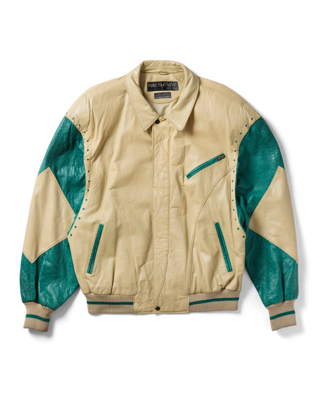 1991 Pelle Pelle “Soda Club” Leather Jacket